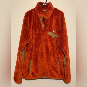 LL Bean Orange Pull Over